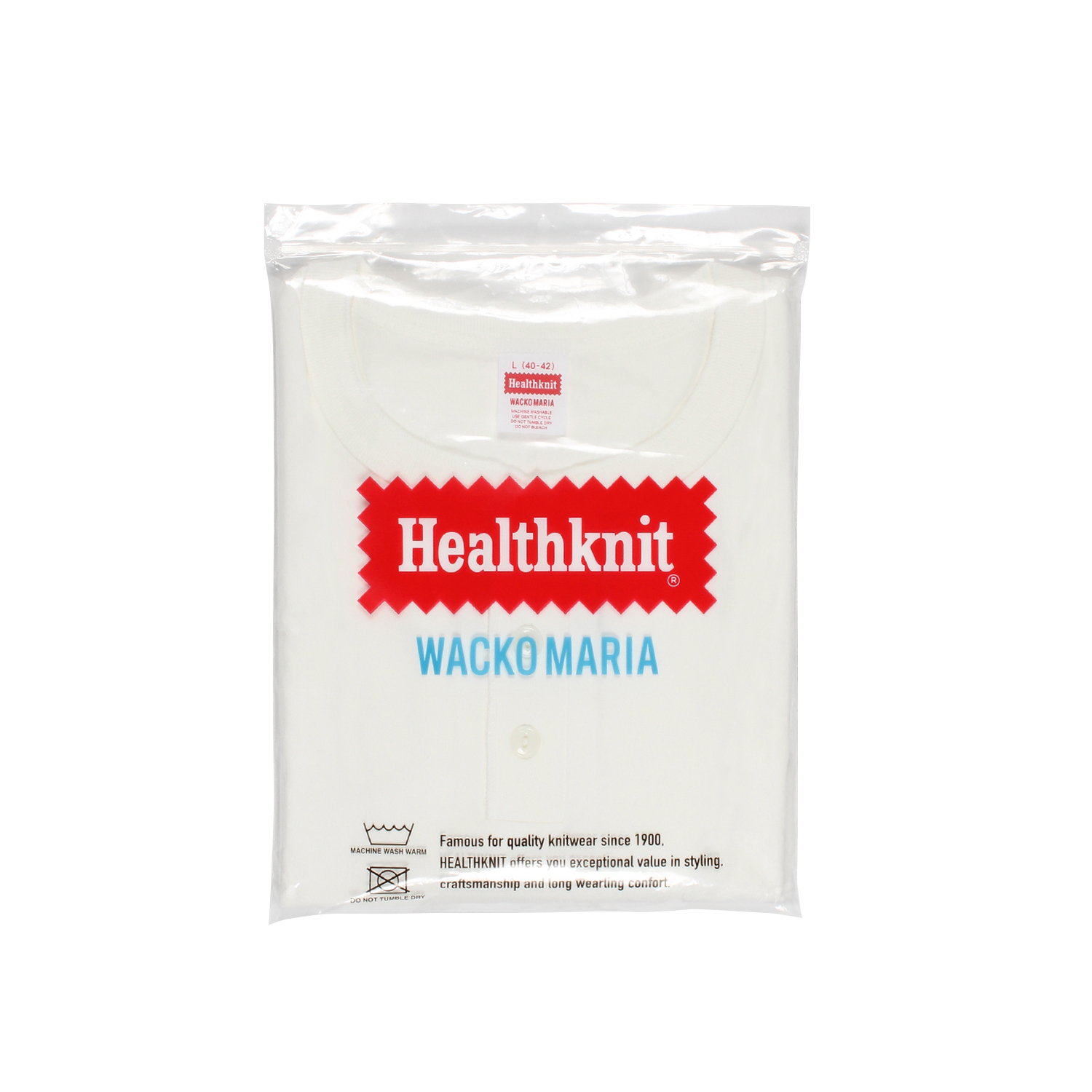 HEALTHKNIT / HENRY NECK T-SHIRT