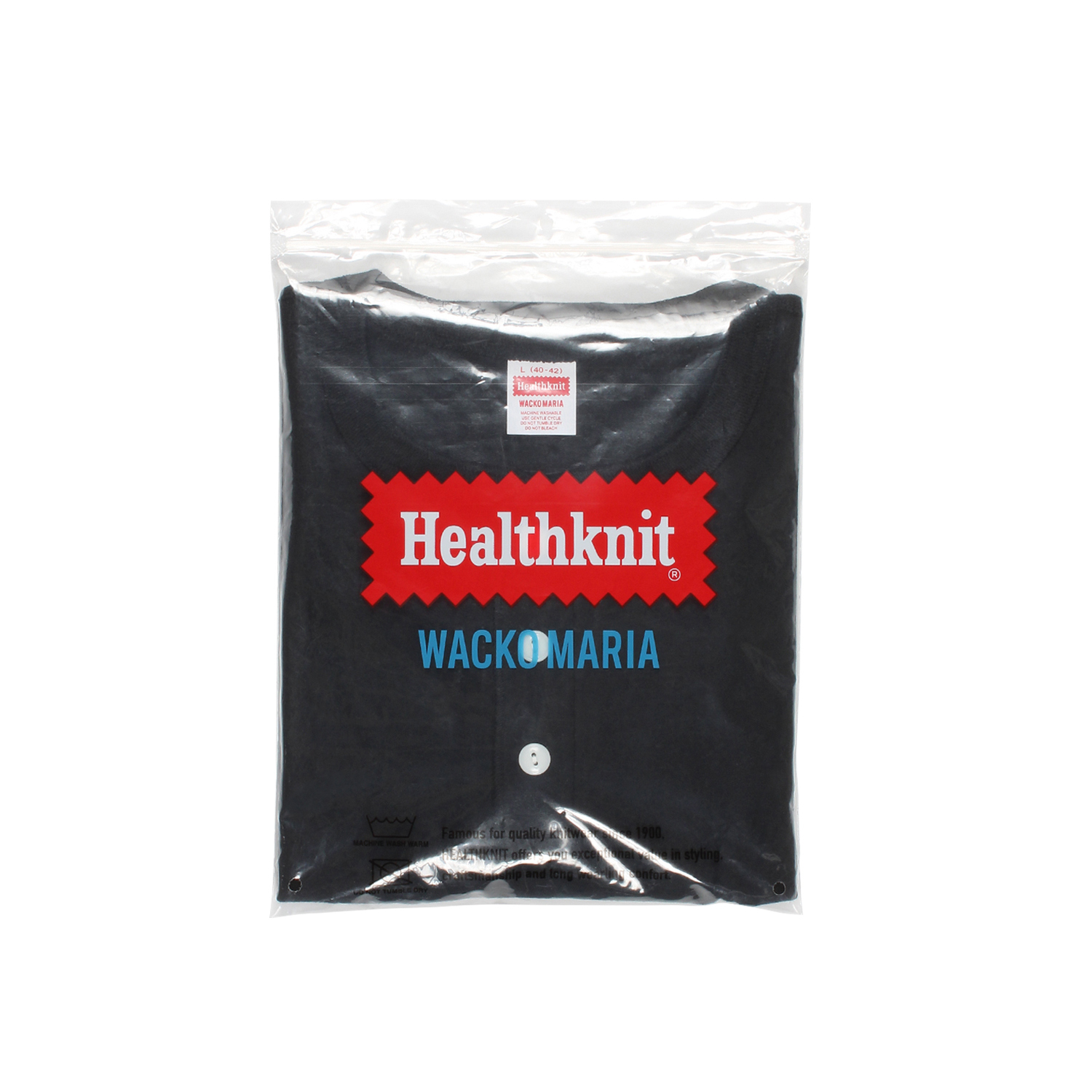 HEALTHKNIT / HENRY NECK T-SHIRT