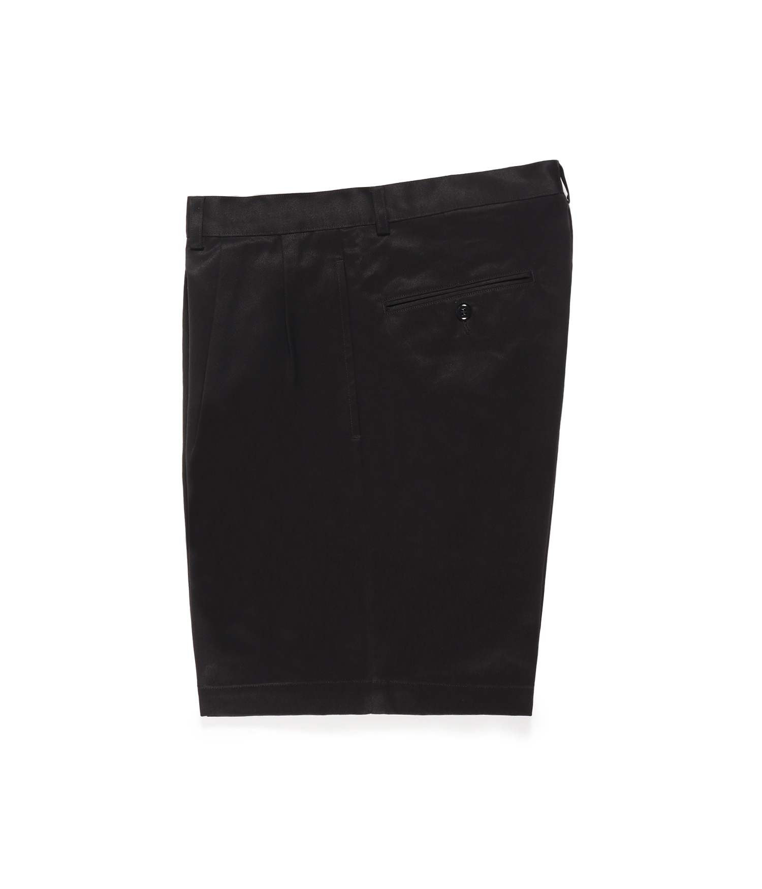 DOUBLE PLEATED CHINO SHORT TROUSERS