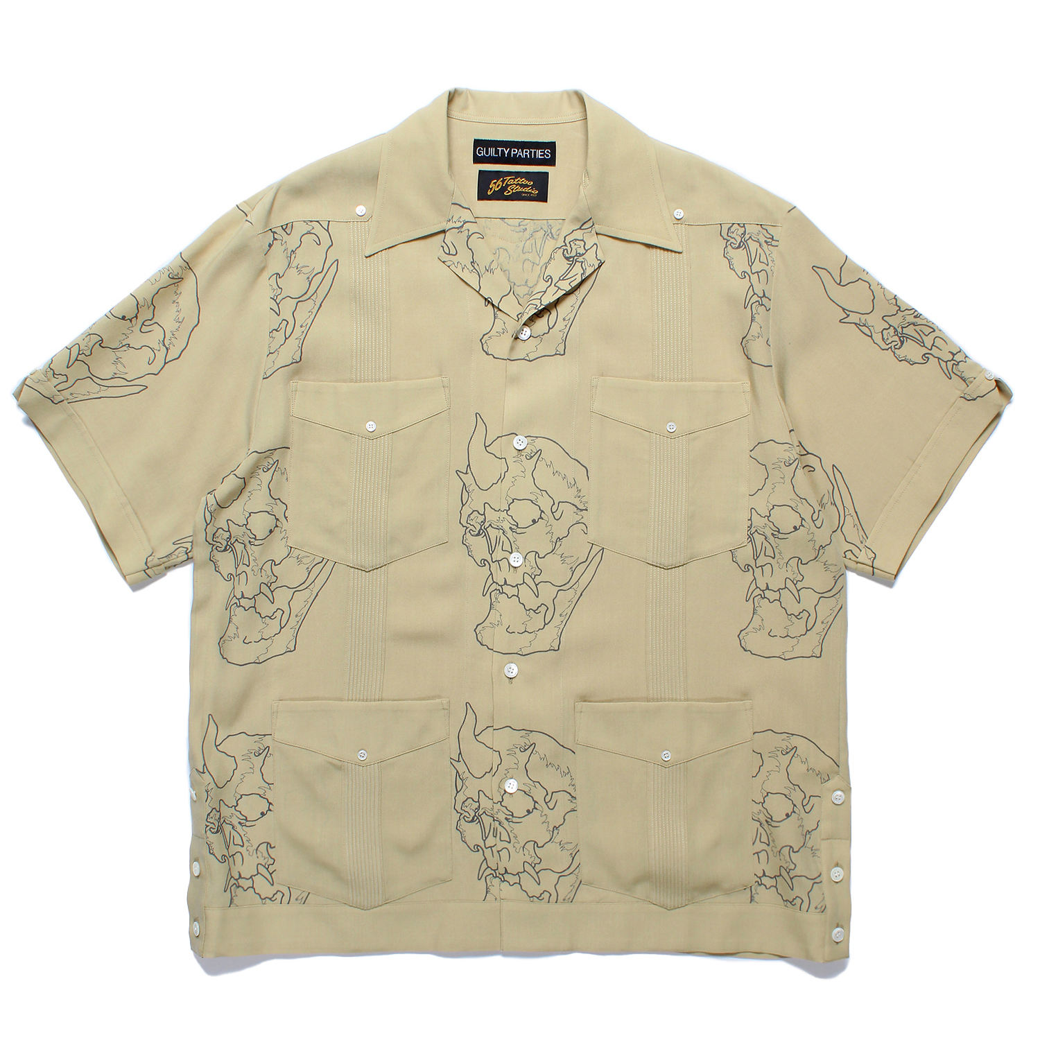 56 TATTOO STUDIO / CUBA SHIRT S/S