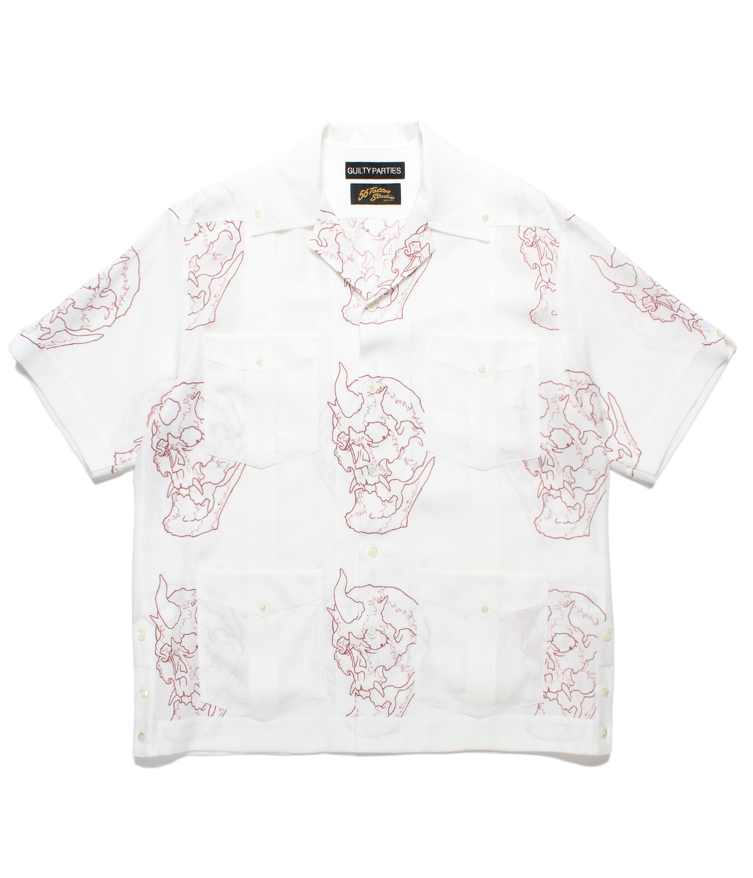 56 TATTOO STUDIO / CUBA SHIRT S/S