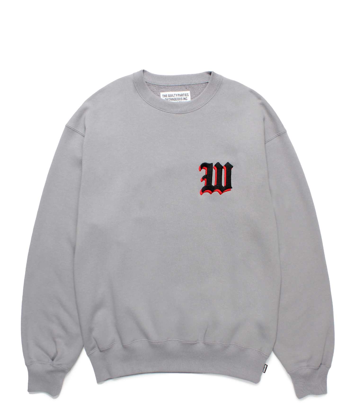 MIDDLE WEIGHT CREW NECK SWEAT SHIRT (TYPE-2)