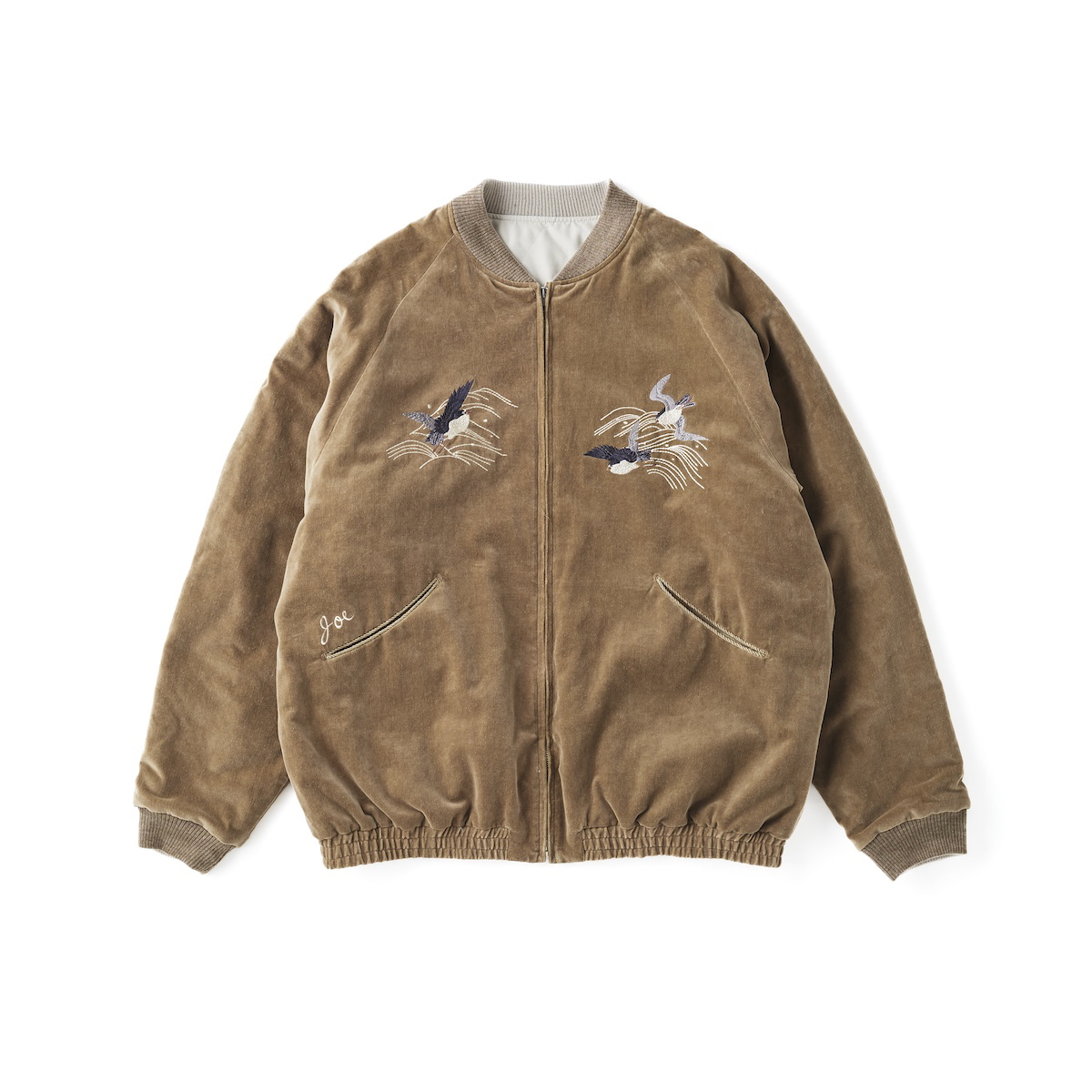 FADED VELVET SOUVENIR JACKET