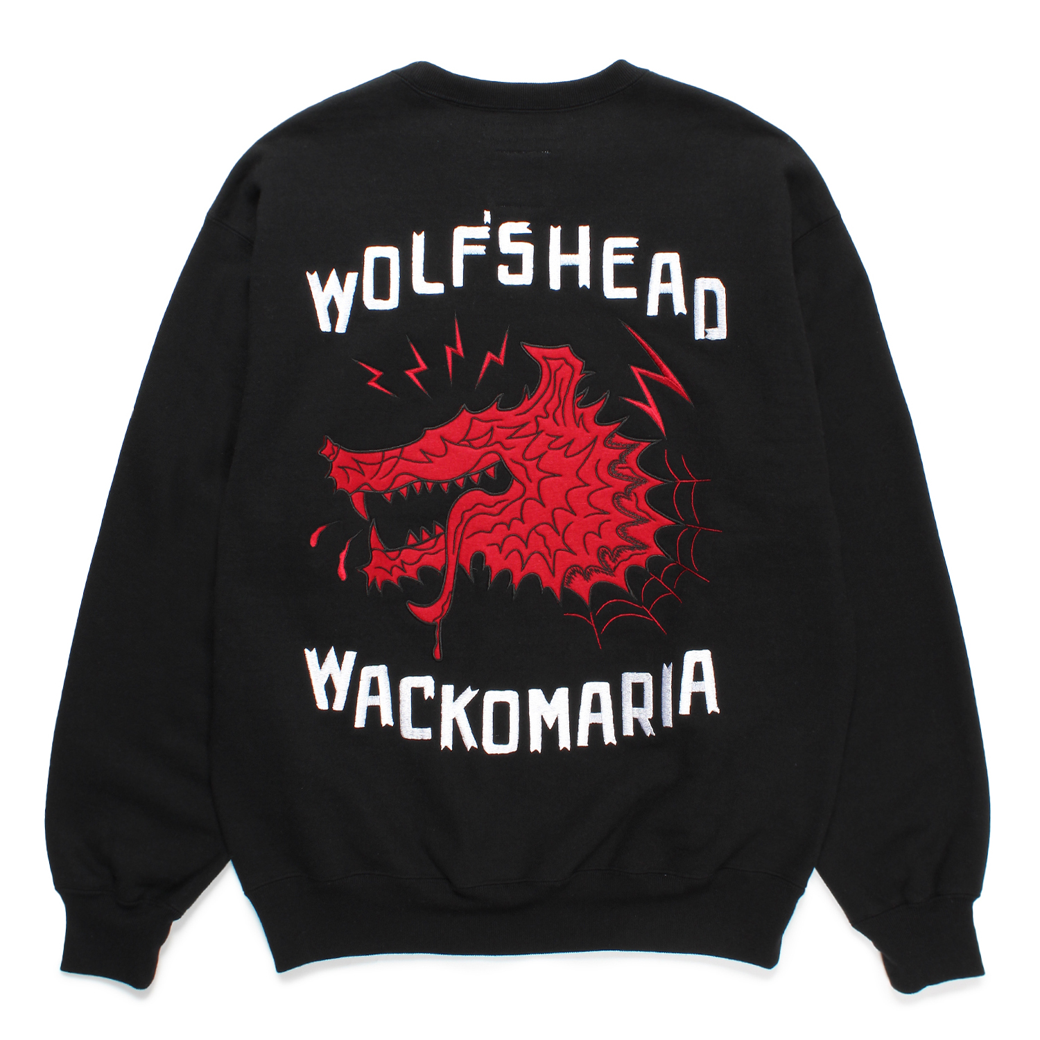 WOLF'S HEAD / HEAVY WEIGHT CREW NECK SWEAT SHIRT