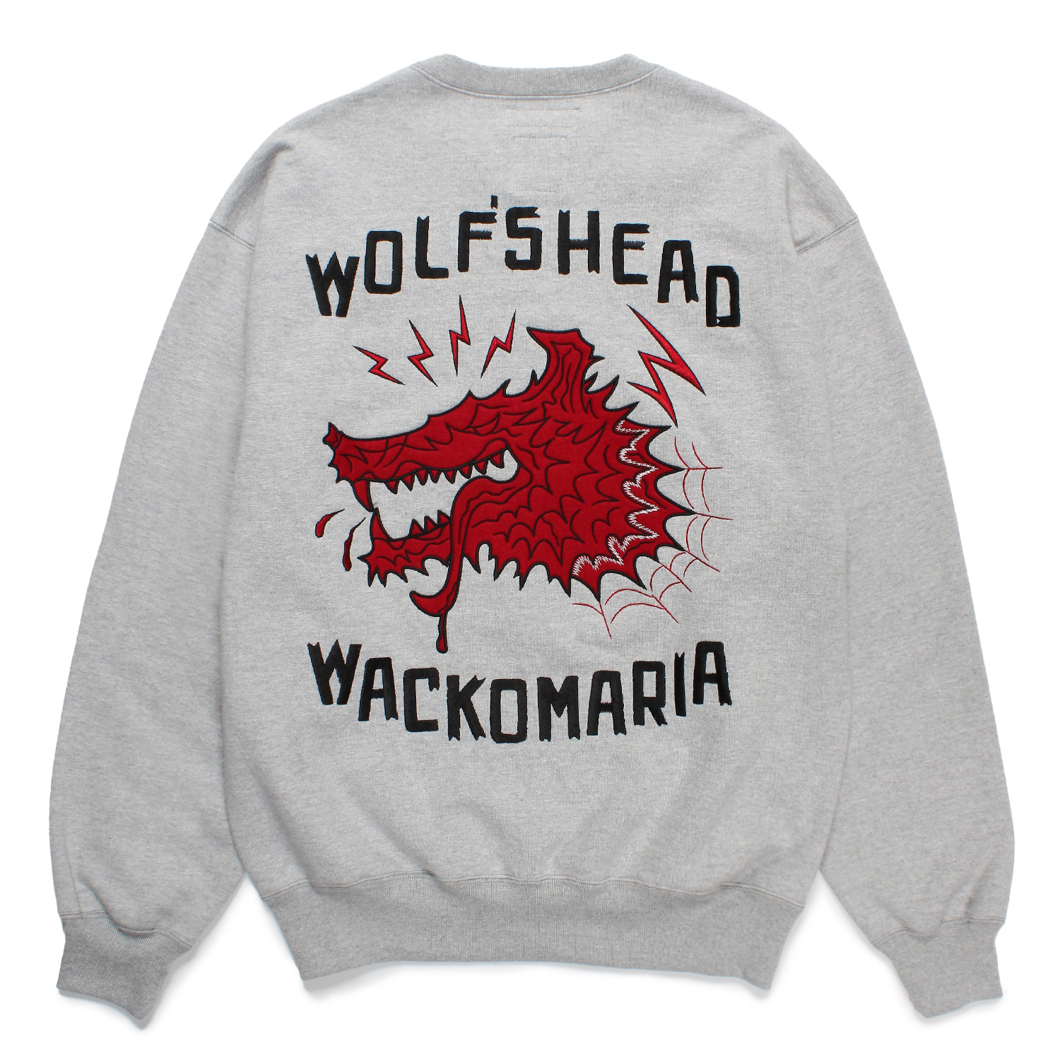 WOLF'S HEAD / HEAVY WEIGHT CREW NECK SWEAT SHIRT