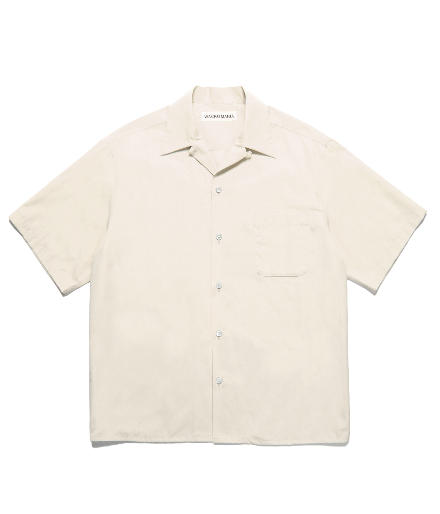OPEN COLLAR SHIRT S/S