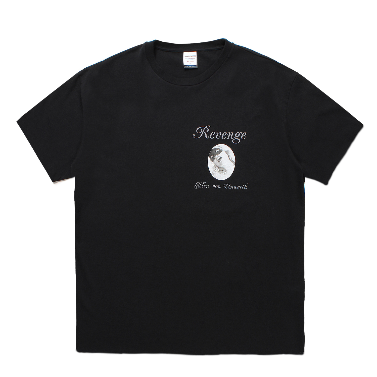 ELLEN VON UNWERTH / WASHED HEAVY WEIGHT CREW NECK T-SHIRT (TYPE-2)