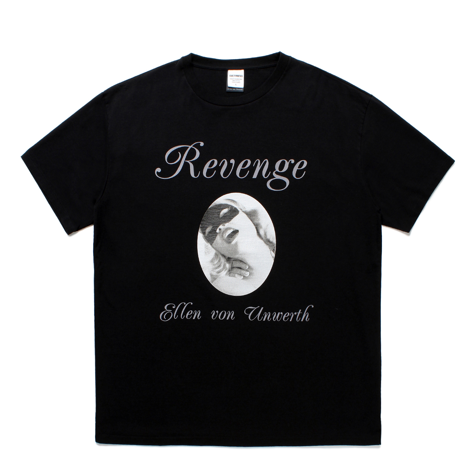 ELLEN VON UNWERTH / WASHED HEAVY WEIGHT CREW NECK T-SHIRT (TYPE-1)