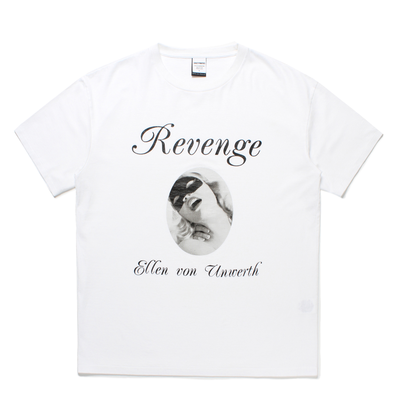 ELLEN VON UNWERTH / WASHED HEAVY WEIGHT CREW NECK T-SHIRT (TYPE-1)