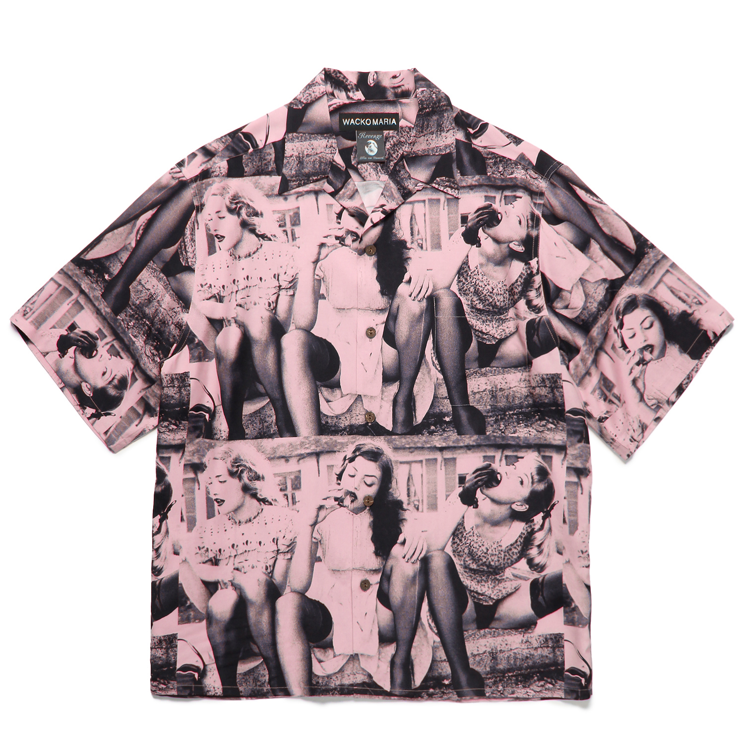 ELLEN VON UNWERTH / S/S HAWAIIAN SHIRT (TYPE-2)