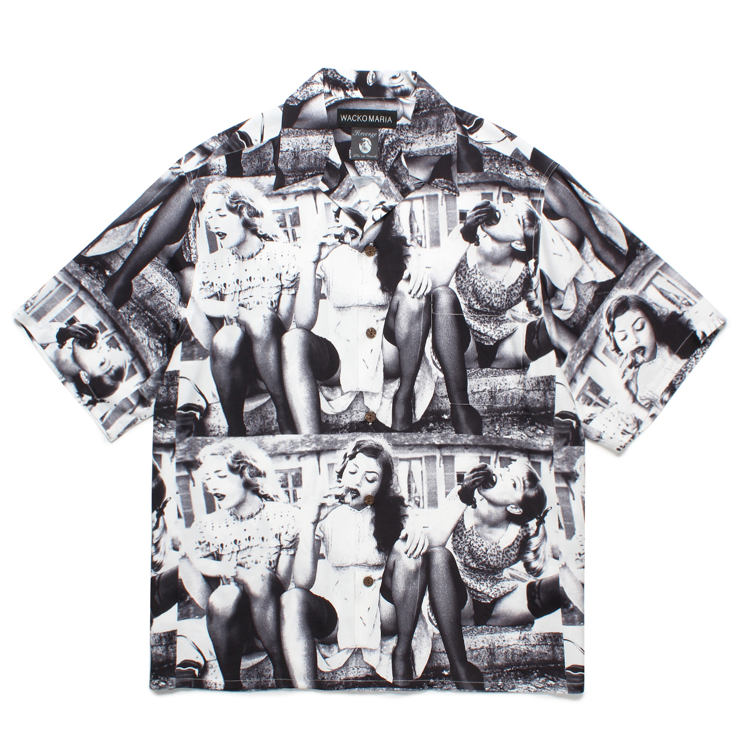 ELLEN VON UNWERTH / S/S HAWAIIAN SHIRT (TYPE-2)
