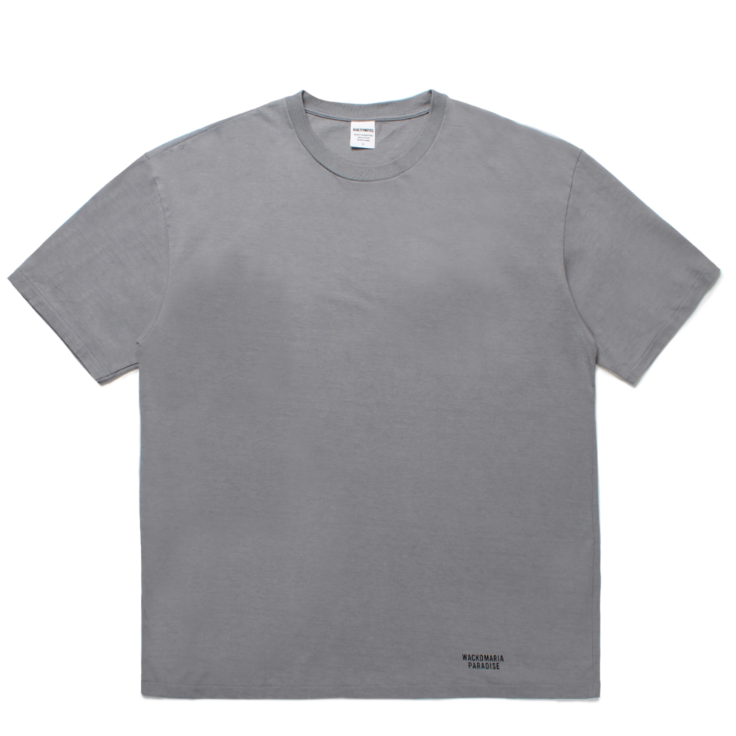 WASHED HEAVY WEIGHT CREW NECK T-SHIRT (TYPE-9)
