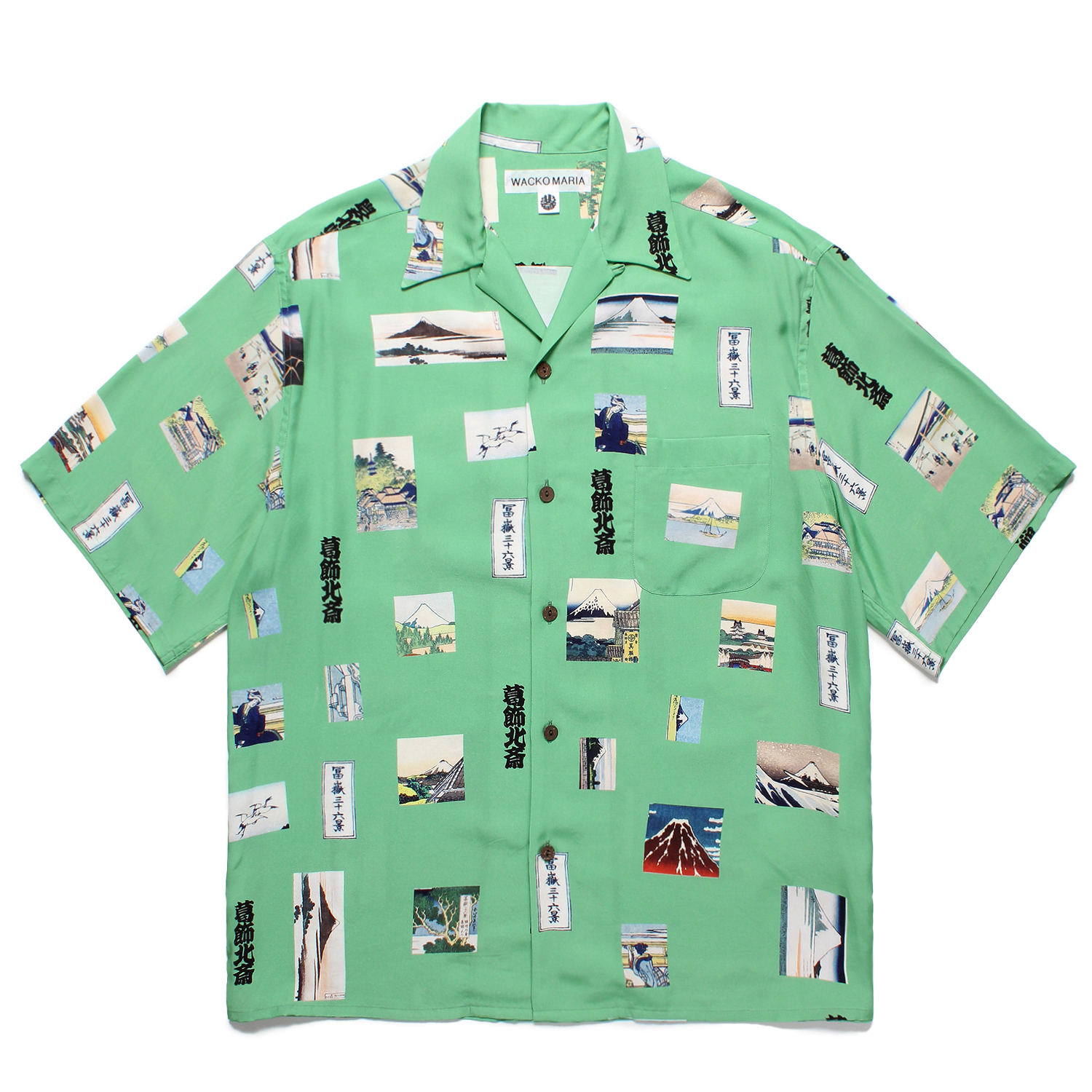 葛飾北斎 / S/S HAWAIIAN SHIRT
