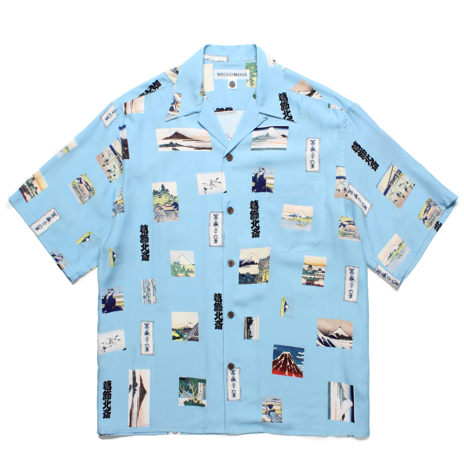葛飾北斎 / S/S HAWAIIAN SHIRT