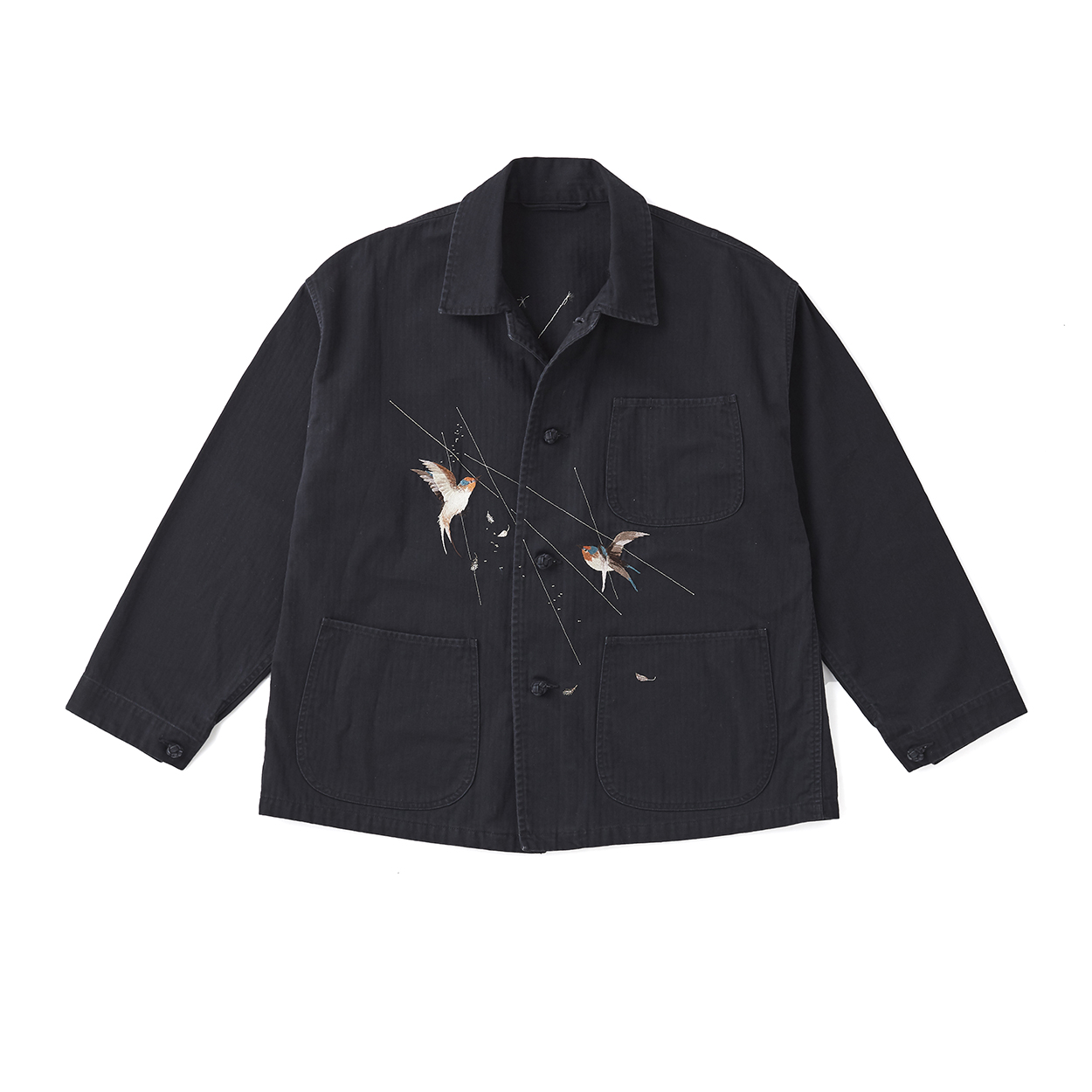 PATINA HERRINGBONE SOUVENIR JACKET