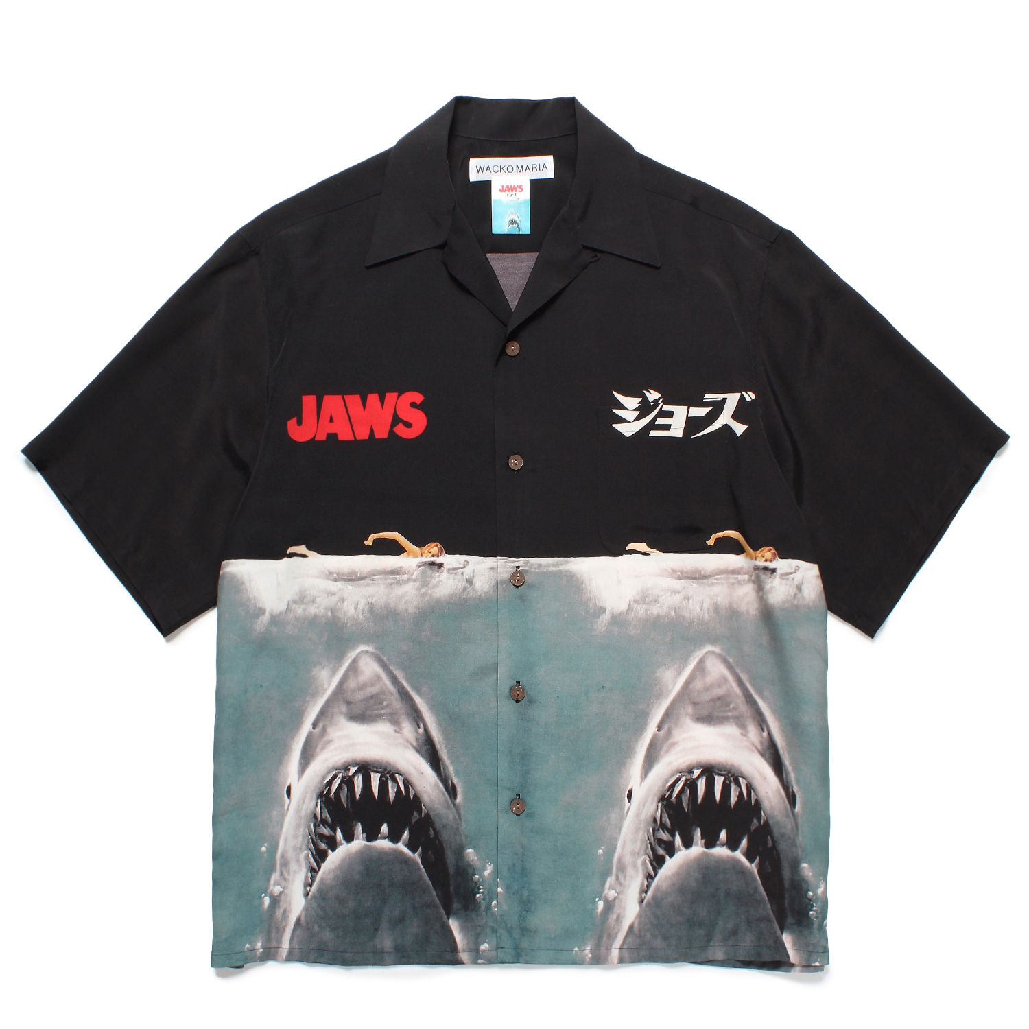 JAWS / S/S HAWAIIAN SHIRT