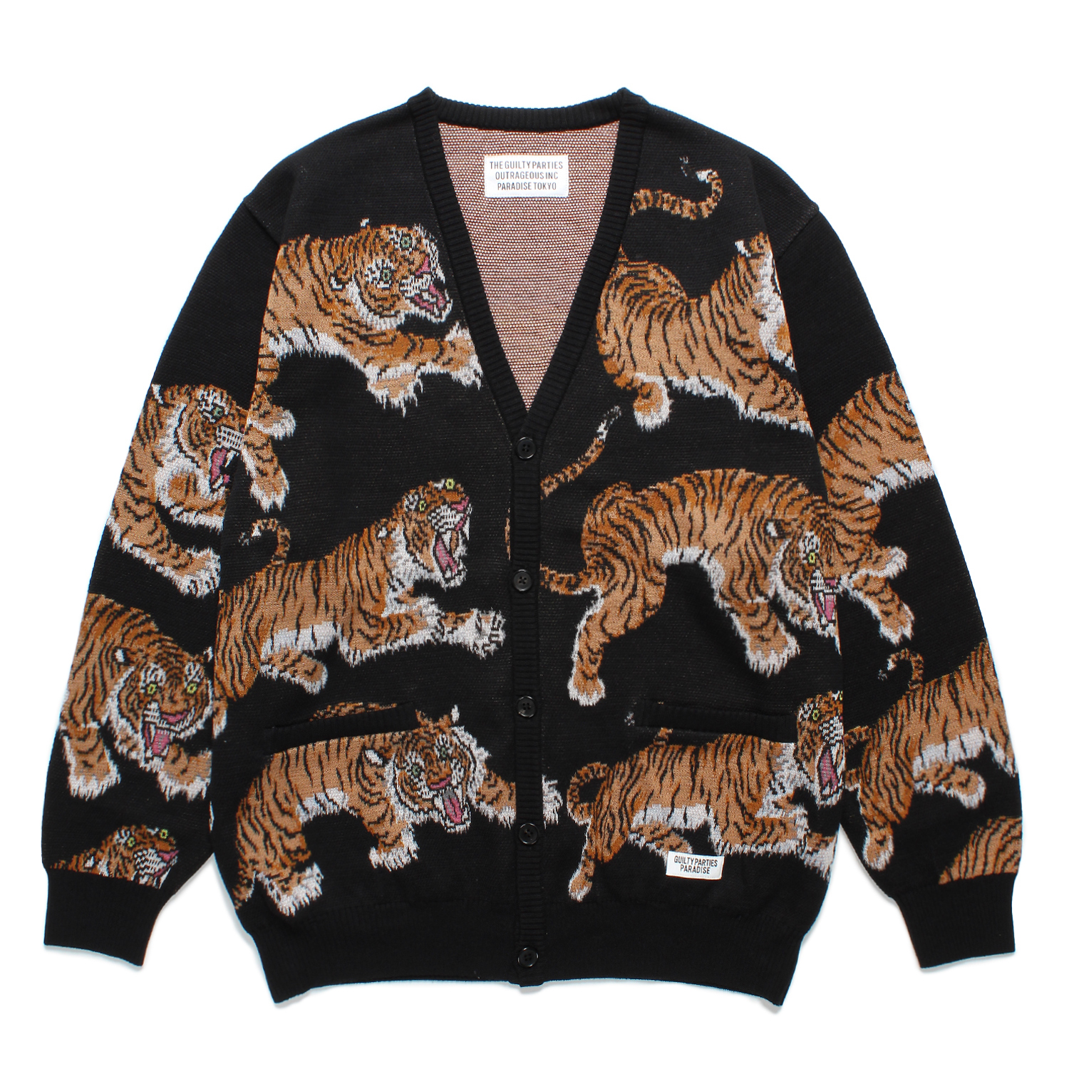 TIM LEHI / JACQUARD CARDIGAN