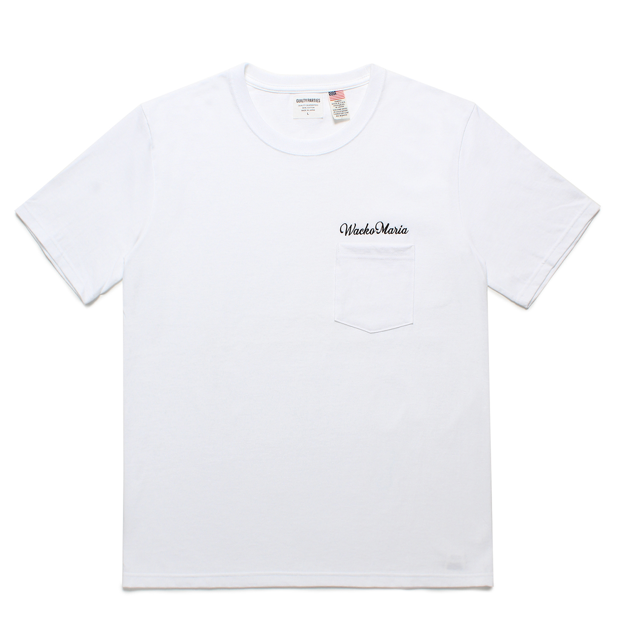 USA BODY CREW NECK POCKET T-SHIRT (TYPE-1)