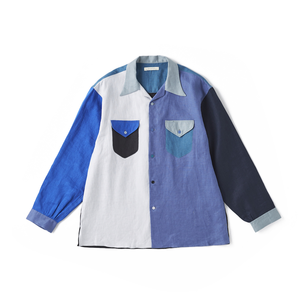 SWALLOW COLLAR SPORTS SHIRTS Long-sleeve