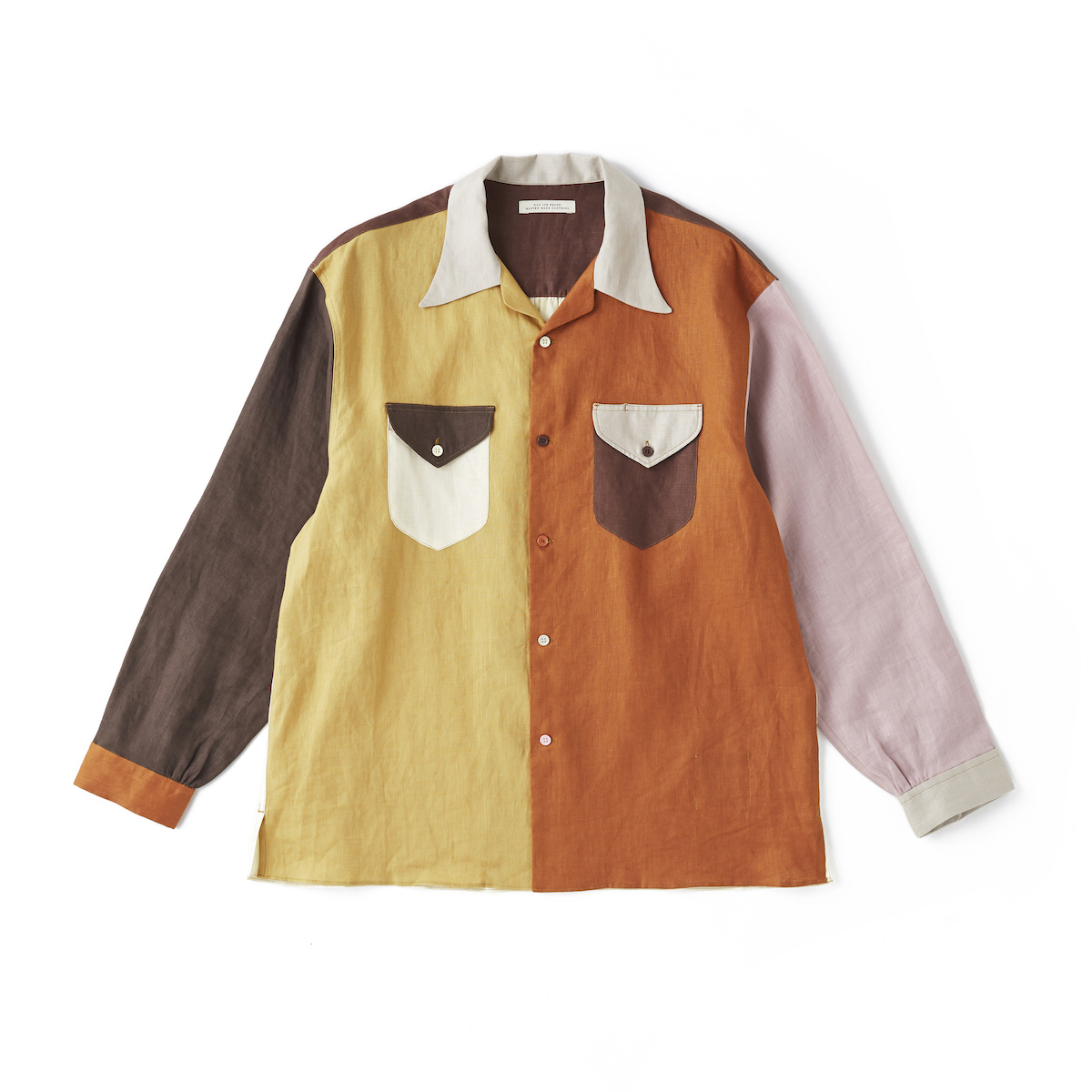 SWALLOW COLLAR SPORTS SHIRTS Long-sleeve
