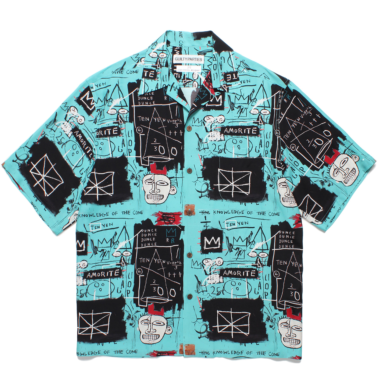 JEAN-MICHEL BASQUIAT / S/S HAWAIIAN SHIRT (TYPE-2)