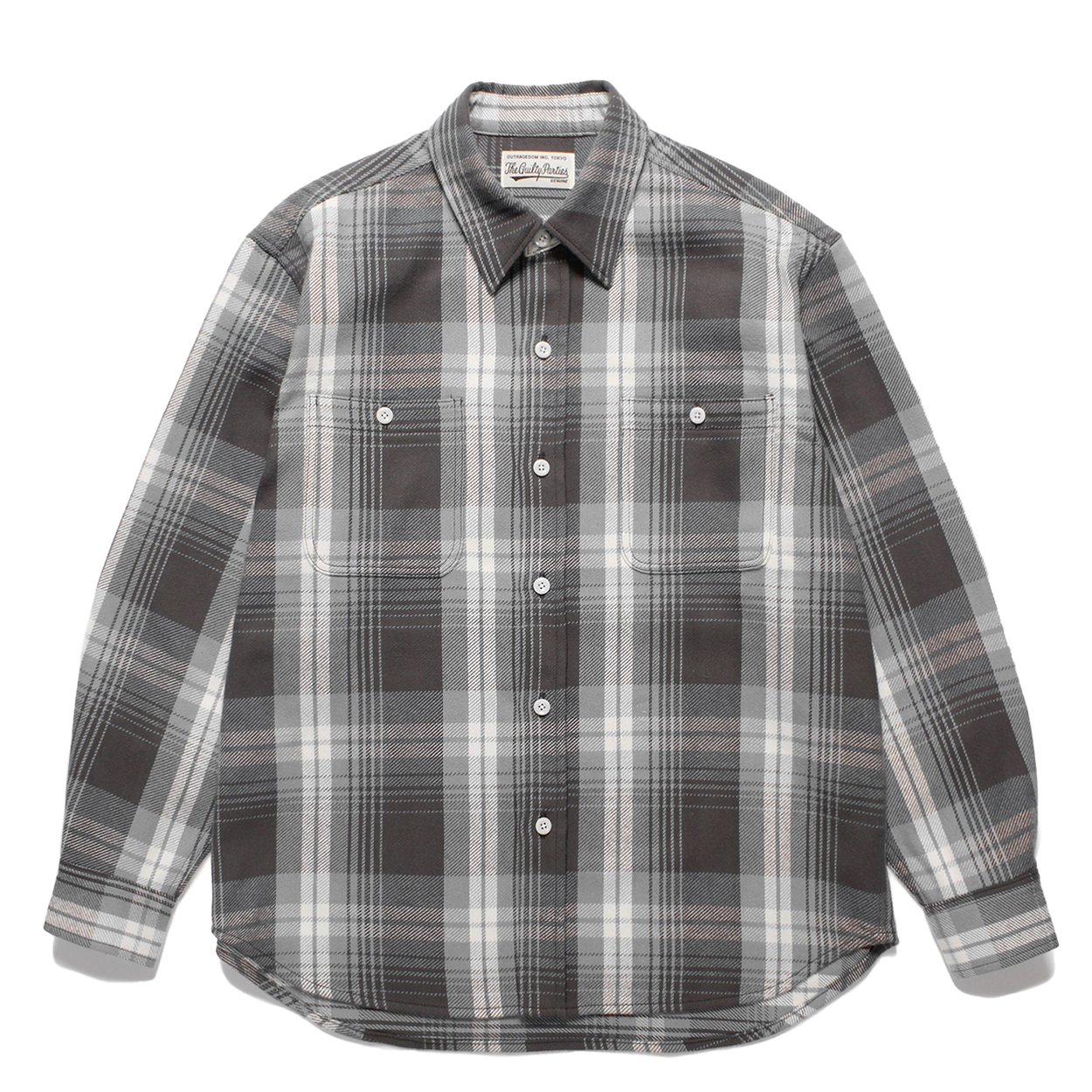 FLANNEL REGULAR COLLAR SHIRT (TYPE-1)
