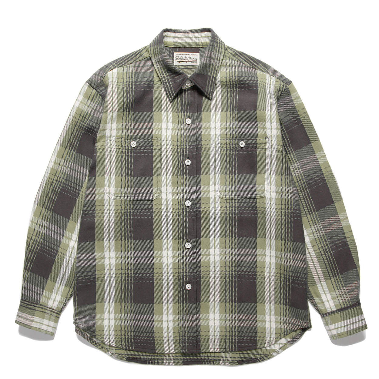 FLANNEL REGULAR COLLAR SHIRT (TYPE-1)
