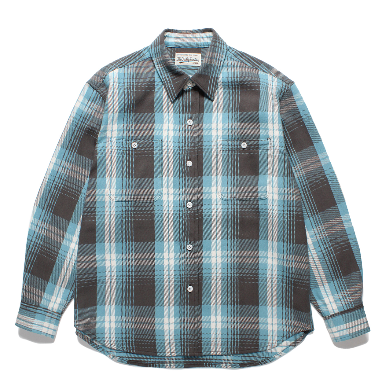 FLANNEL REGULAR COLLAR SHIRT (TYPE-1)