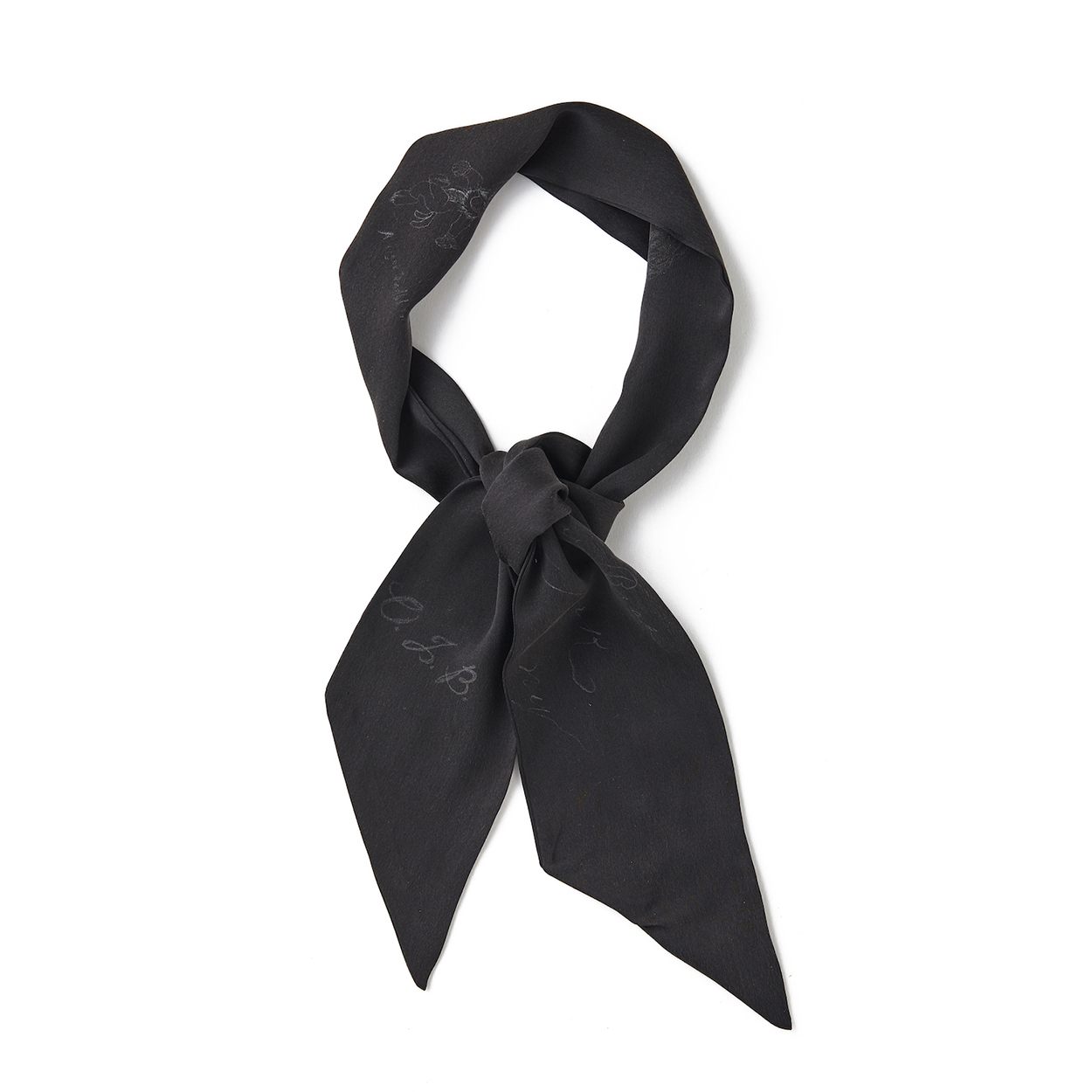 FADED SILK SCARF TIE