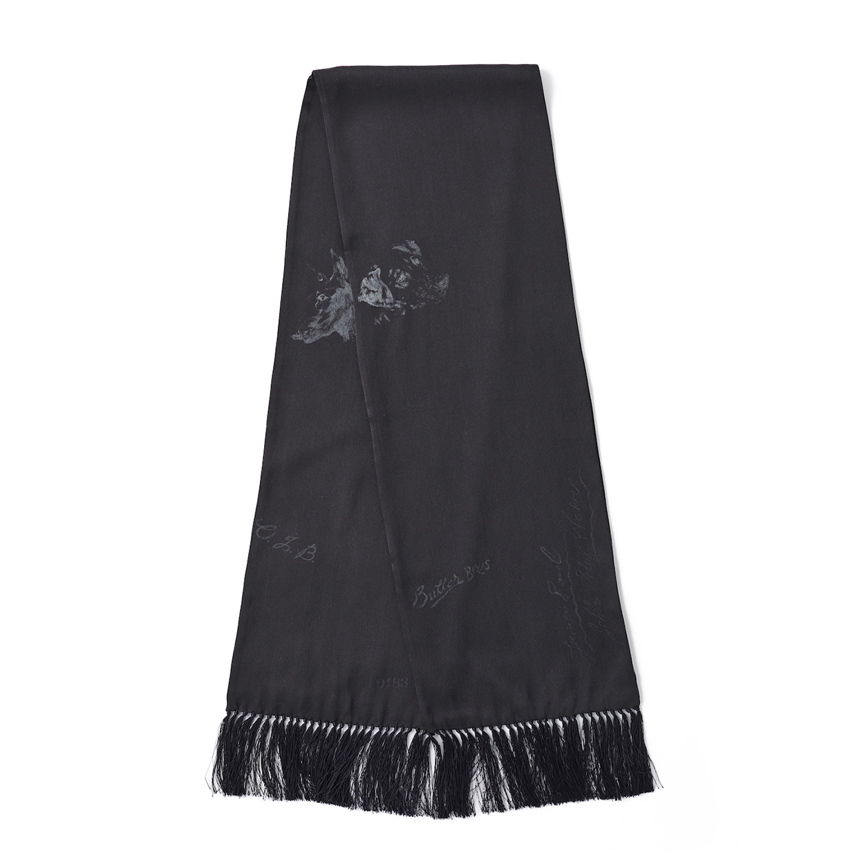 FADED SILK FRINGE STALL
