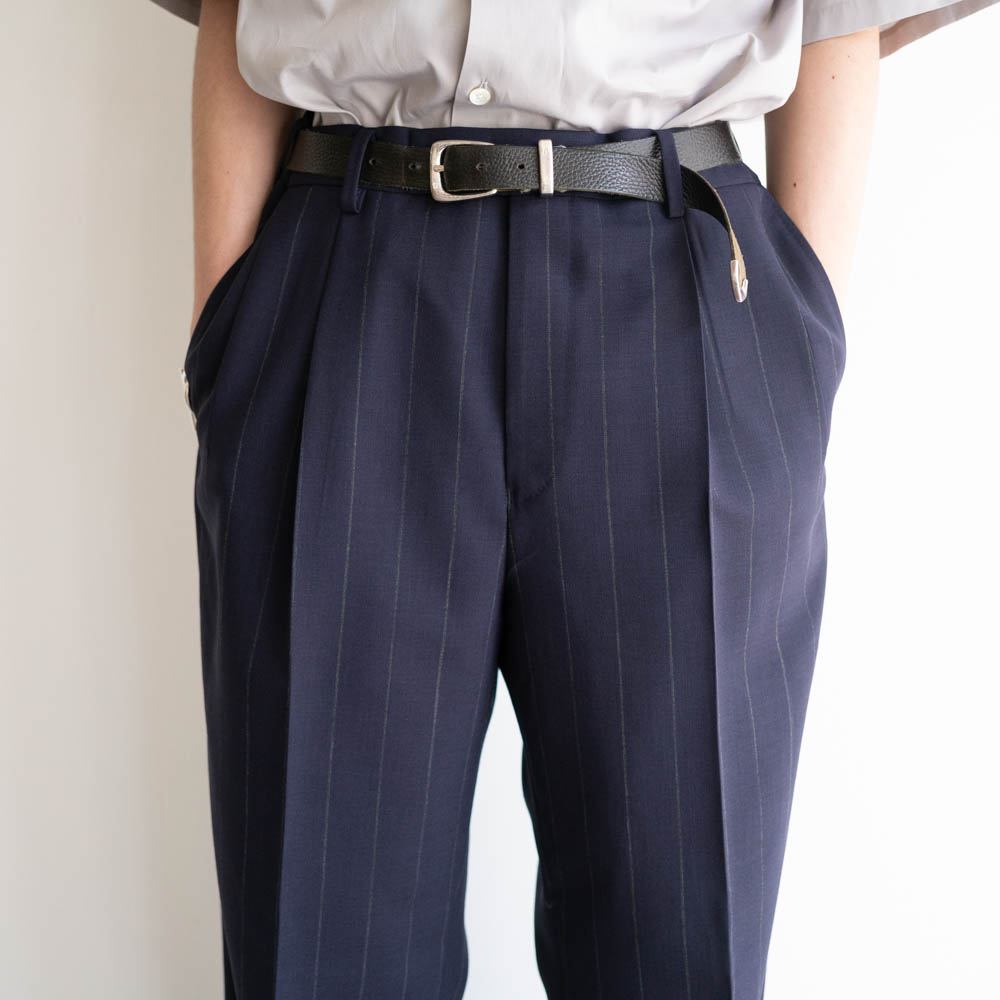 DOUBLE PLEATED TROUSERS