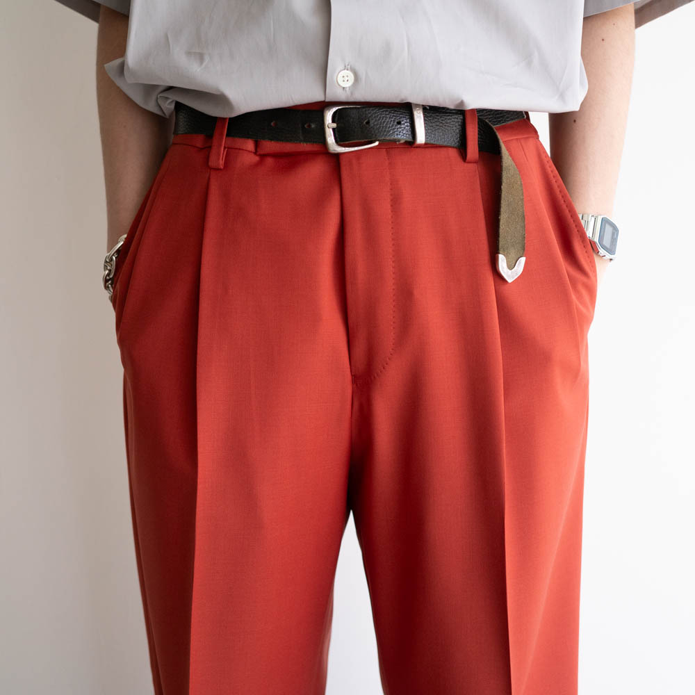 DOUBLE PLEATED TROUSERS