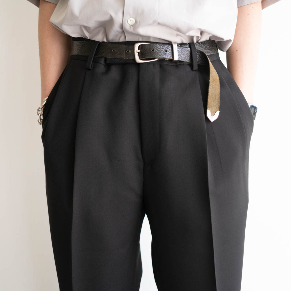 DOUBLE PLEATED TROUSERS