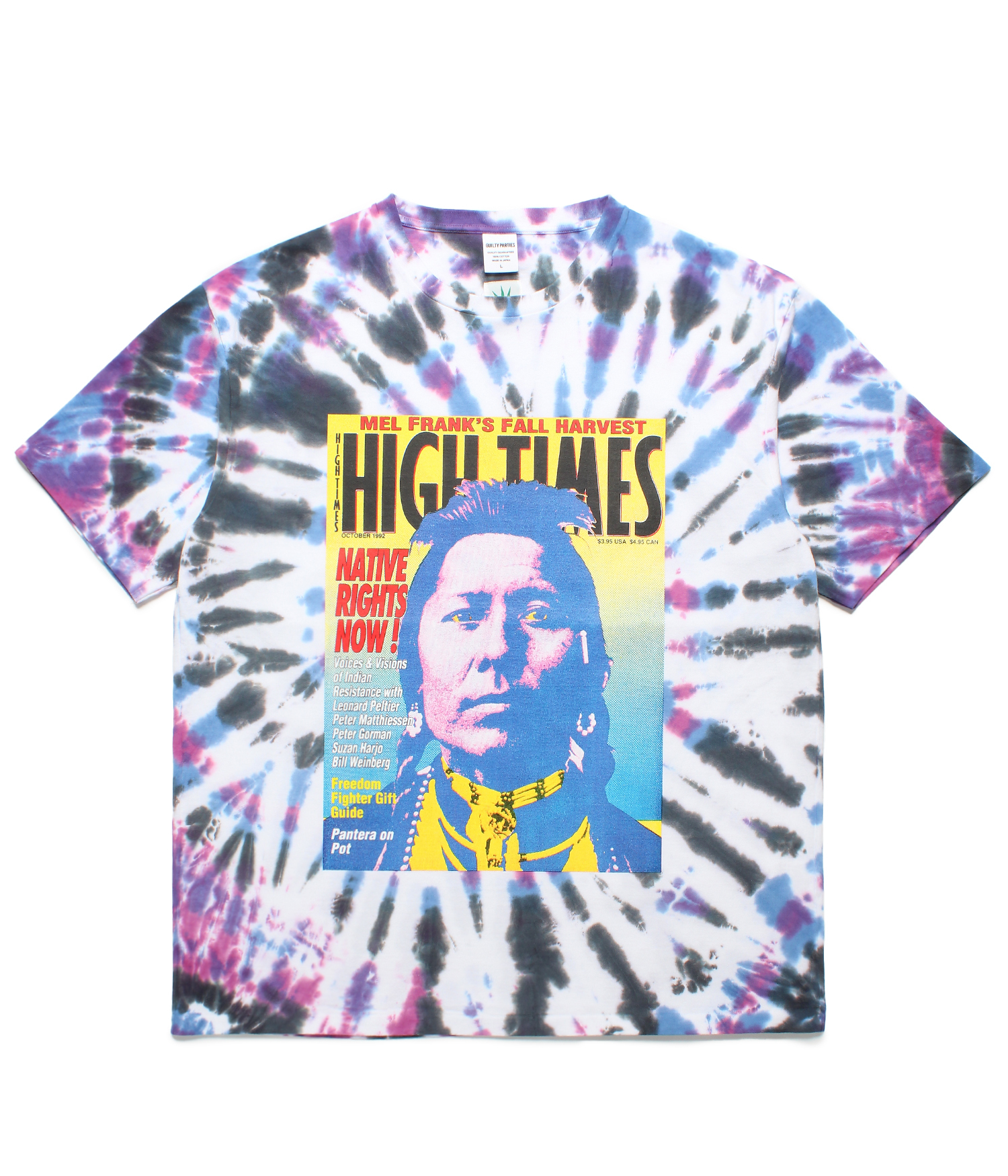 HIGHTIMES / TIE DYE CREW NECK T-SHIRT (TYPE-3)