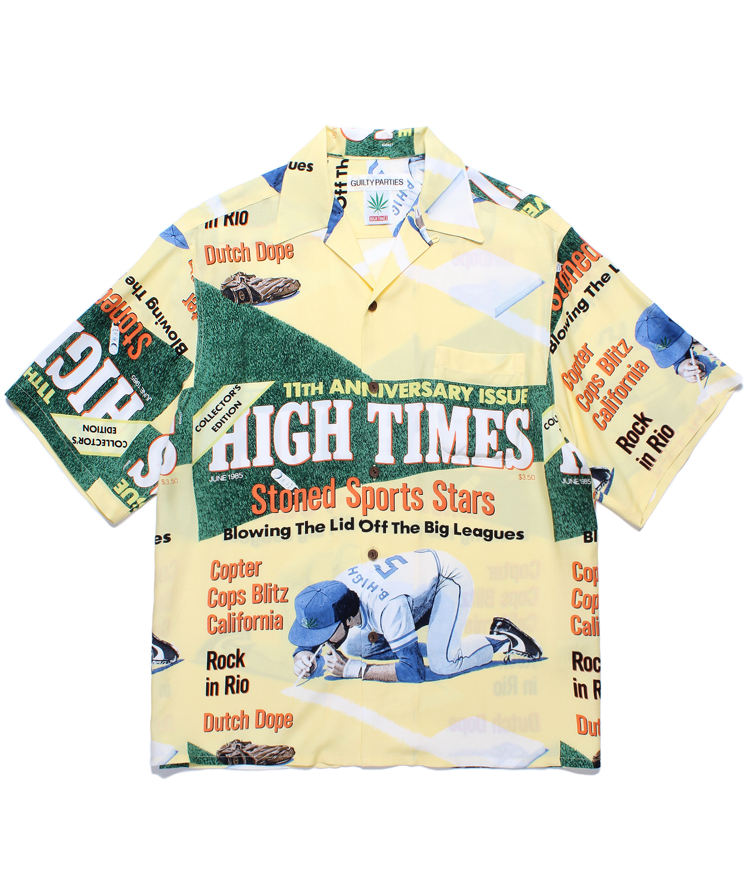 HIGHTIMES / S/S HAWAIIAN SHIRT (TYPE-4)