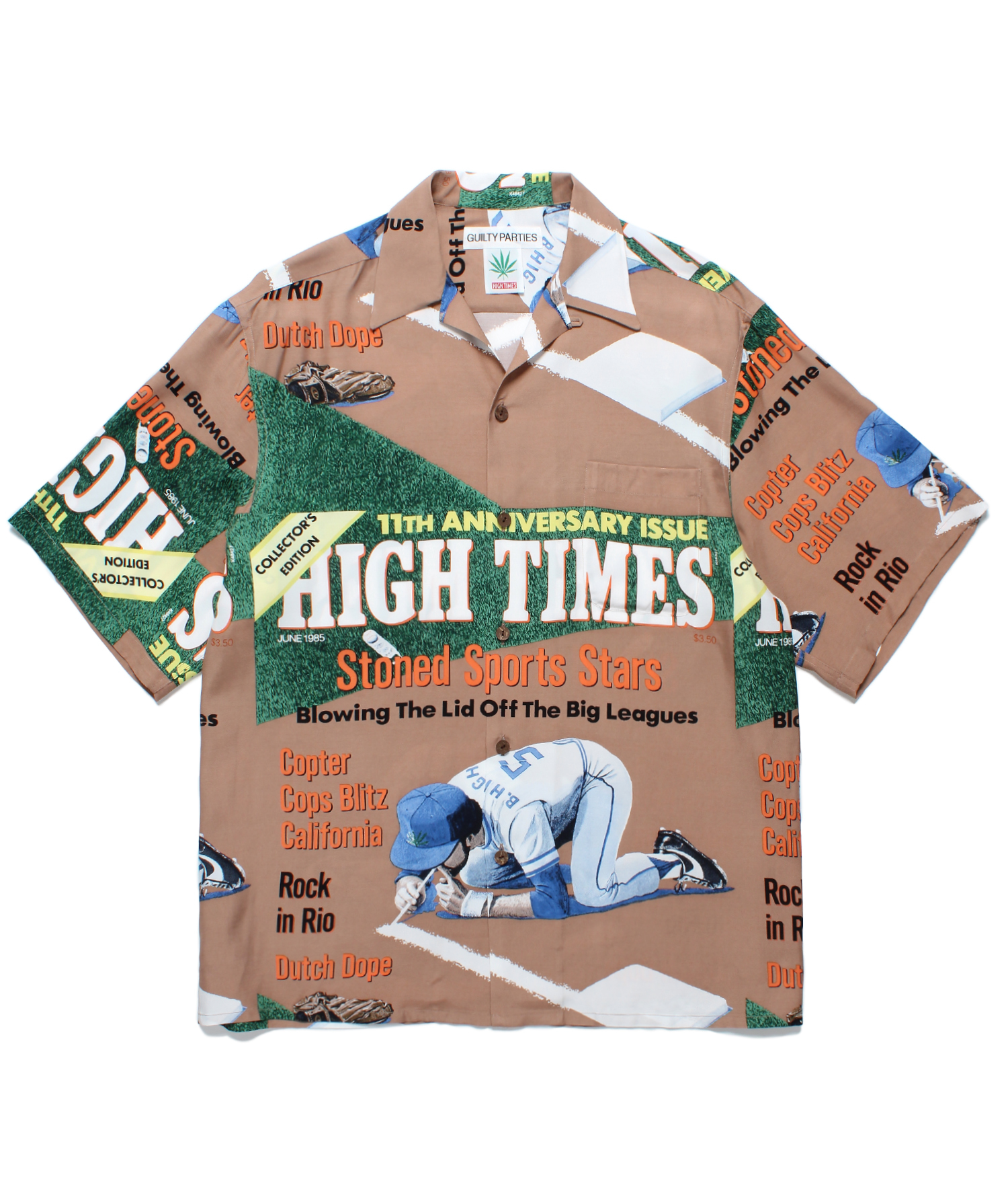 HIGHTIMES / S/S HAWAIIAN SHIRT (TYPE-4)