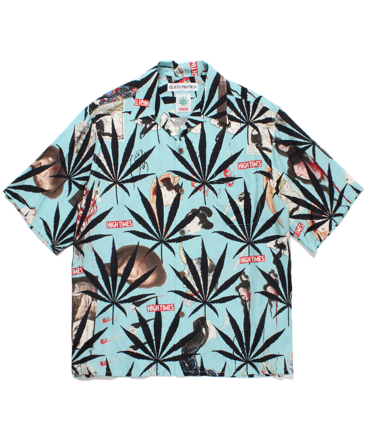 HIGHTIMES / S/S HAWAIIAN SHIRT (TYPE-2)