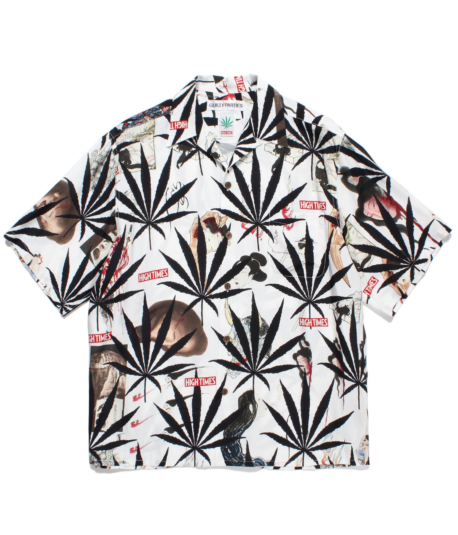 HIGHTIMES / S/S HAWAIIAN SHIRT (TYPE-2)