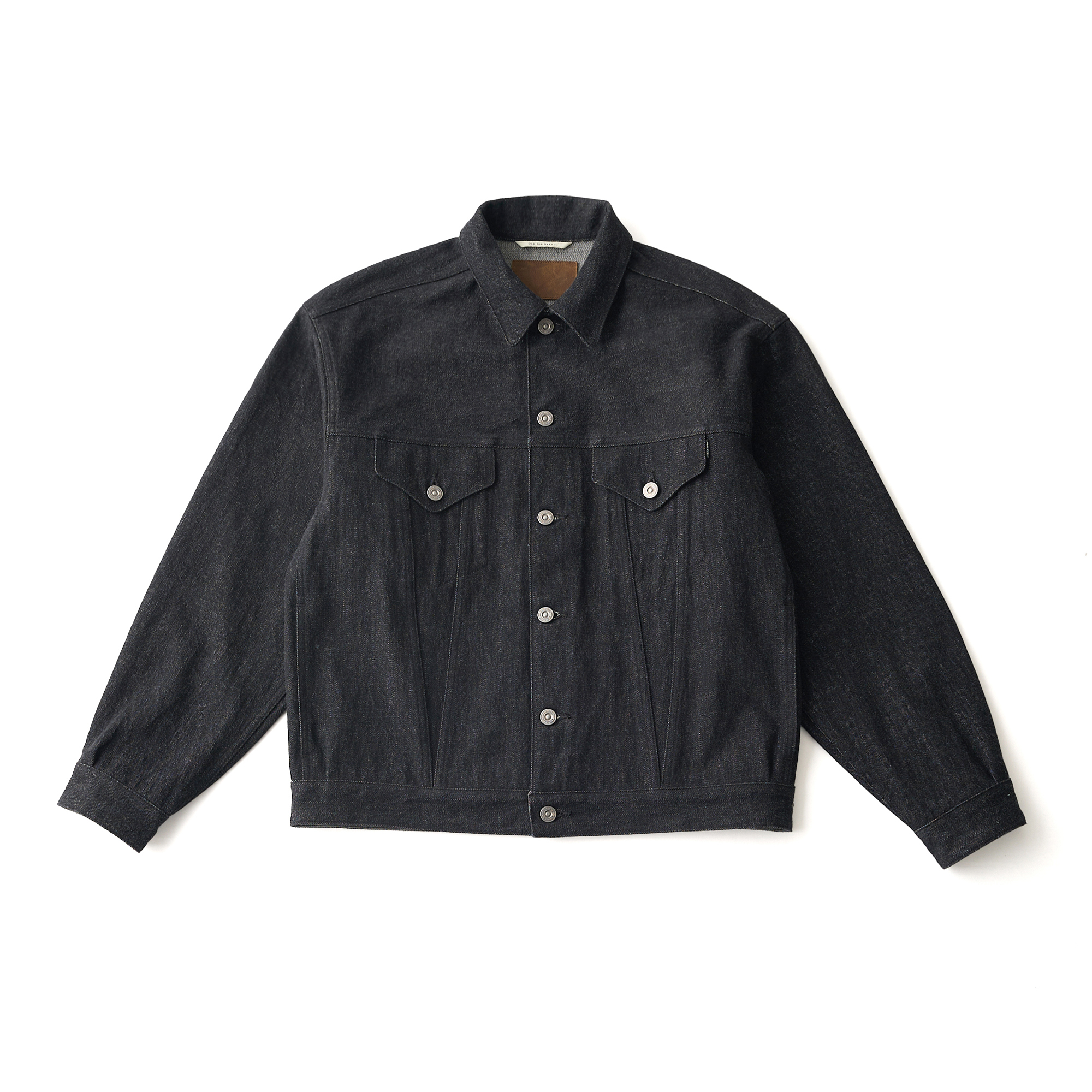 CURVED FLAP JEAN JACKET