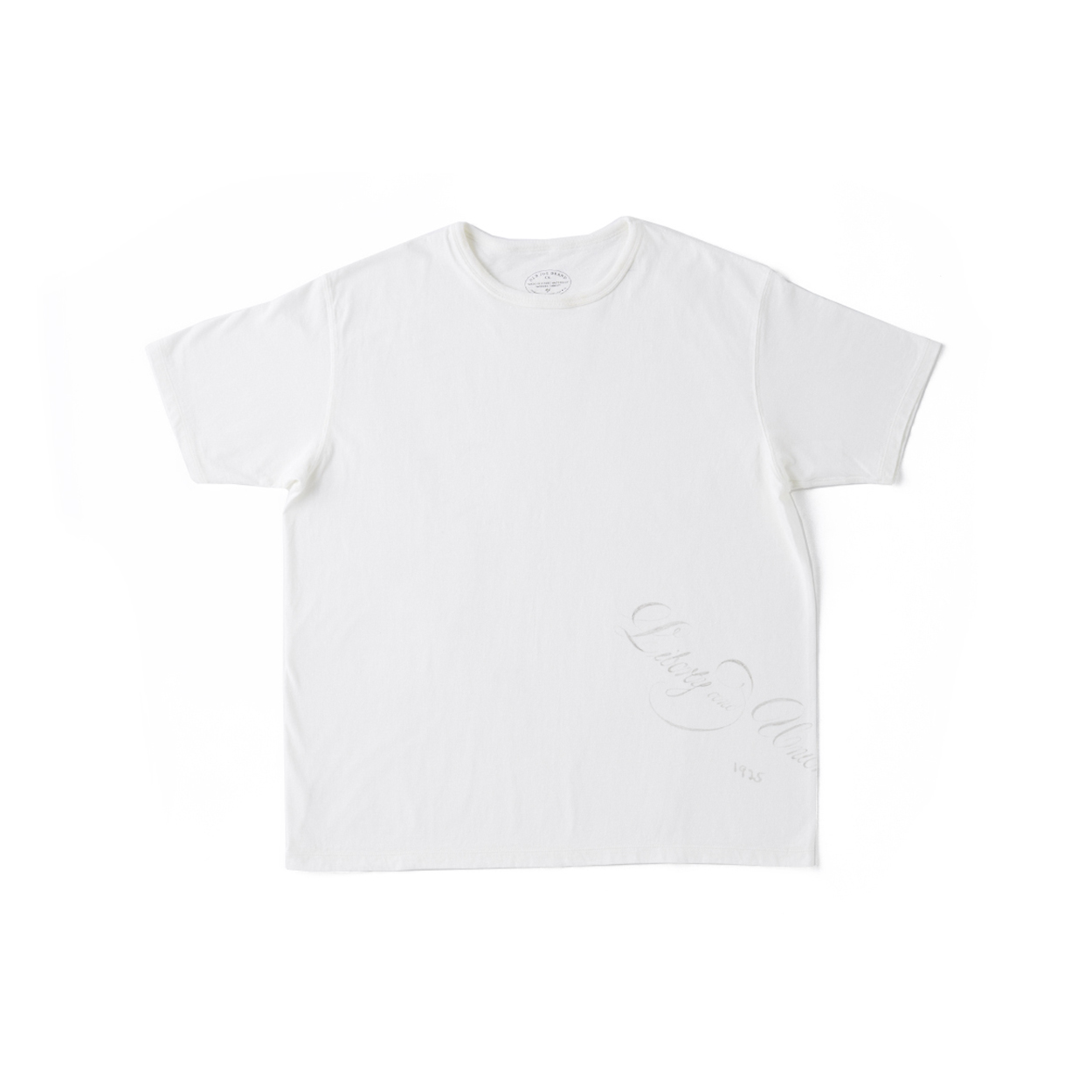 DRAWING TUBE TEE (Caligraphy Drawing)