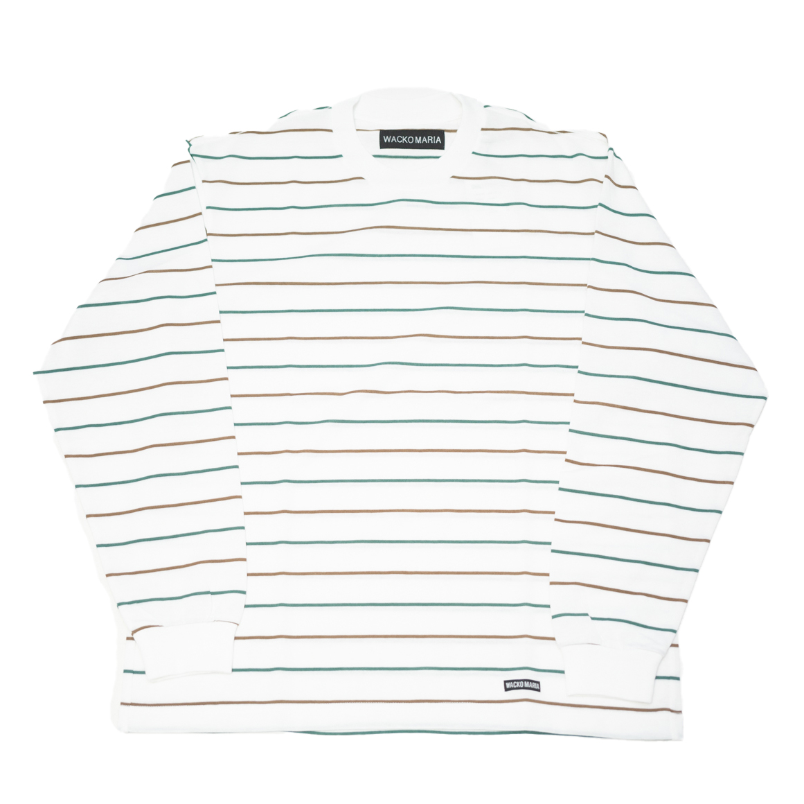 STRIPED CREW NECK LONG SLEEVE T-SHIRT (TYPE-2)