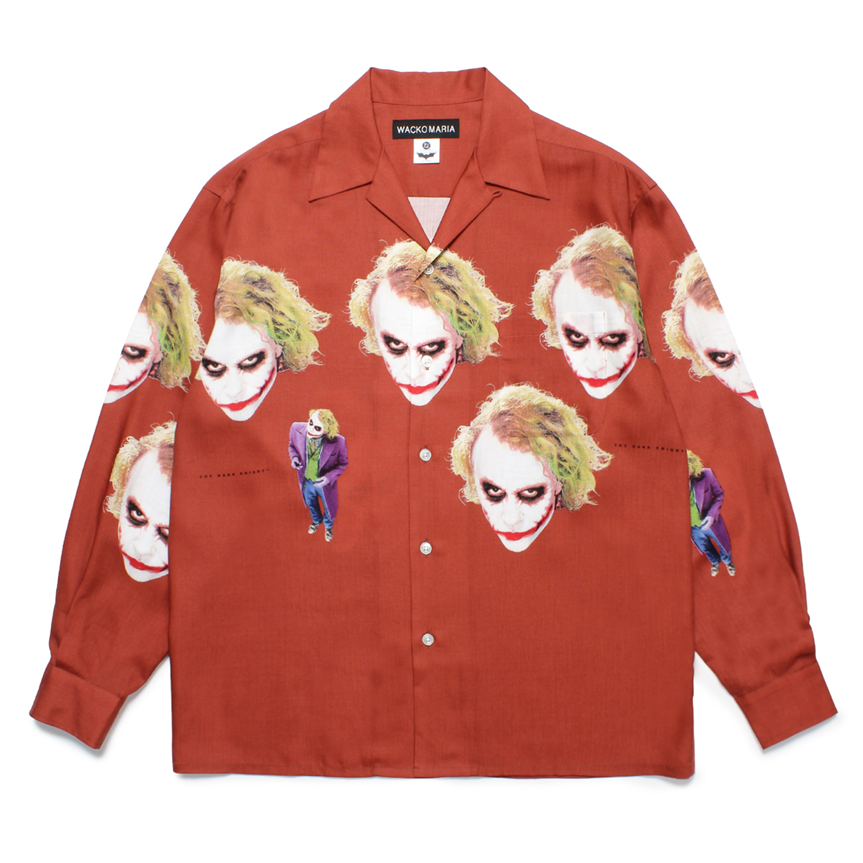 THE DARK KNIGHT TRILOGY / L/S HAWAIIAN SHIRT (TYPE-2)