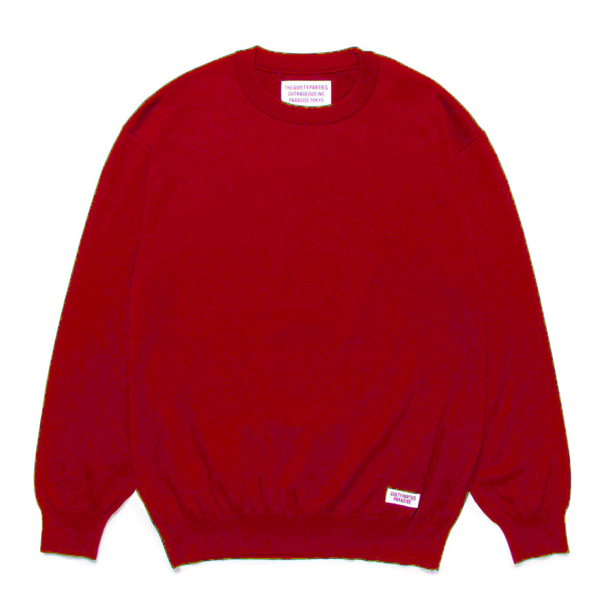 COTTON KNIT CREW NECK SWEATER (TYPE-1)