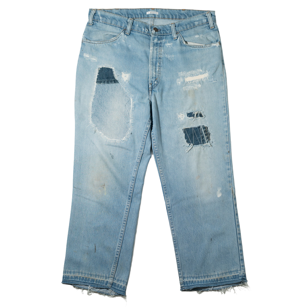 EDITED VINTAGE / DISTRESSED DENIM PANTS