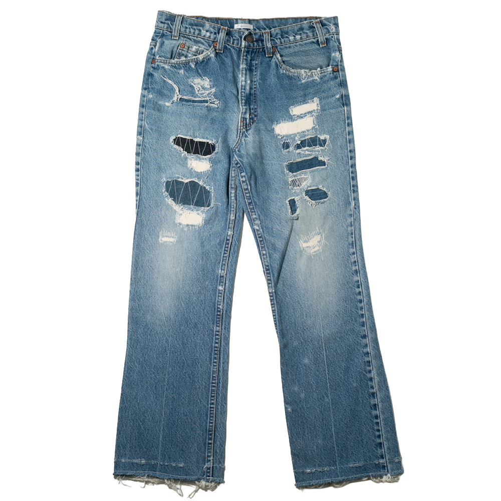 EDITED VINTAGE / DISTRESSED DENIM PANTS