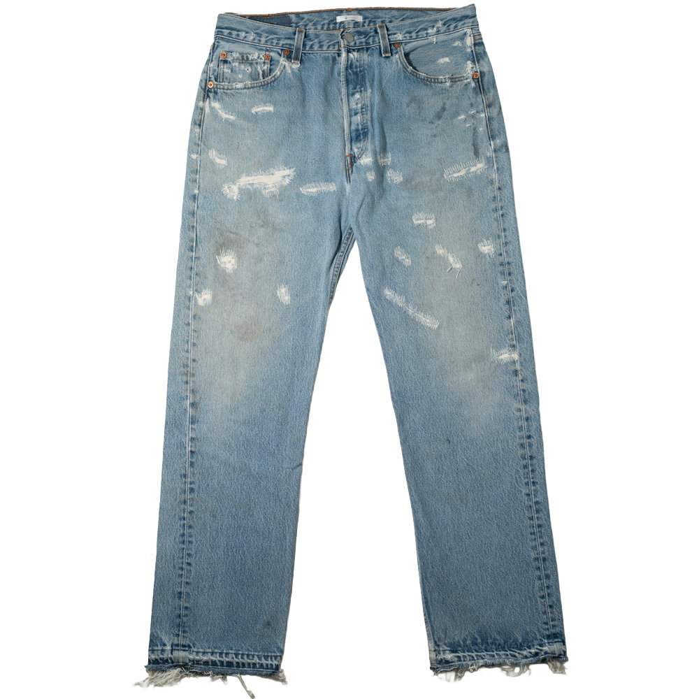 EDITED VINTAGE / DISTRESSED DENIM PANTS