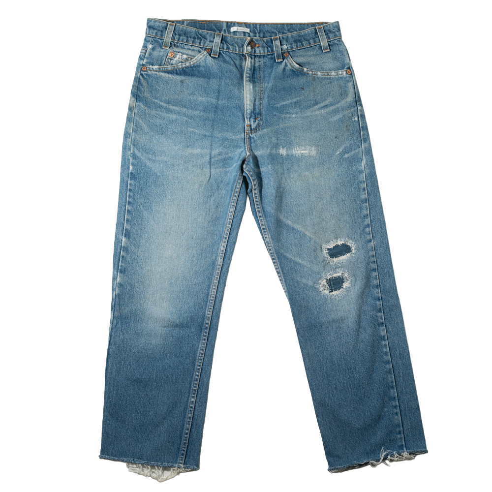 EDITED VINTAGE / DISTRESSED DENIM PANTS