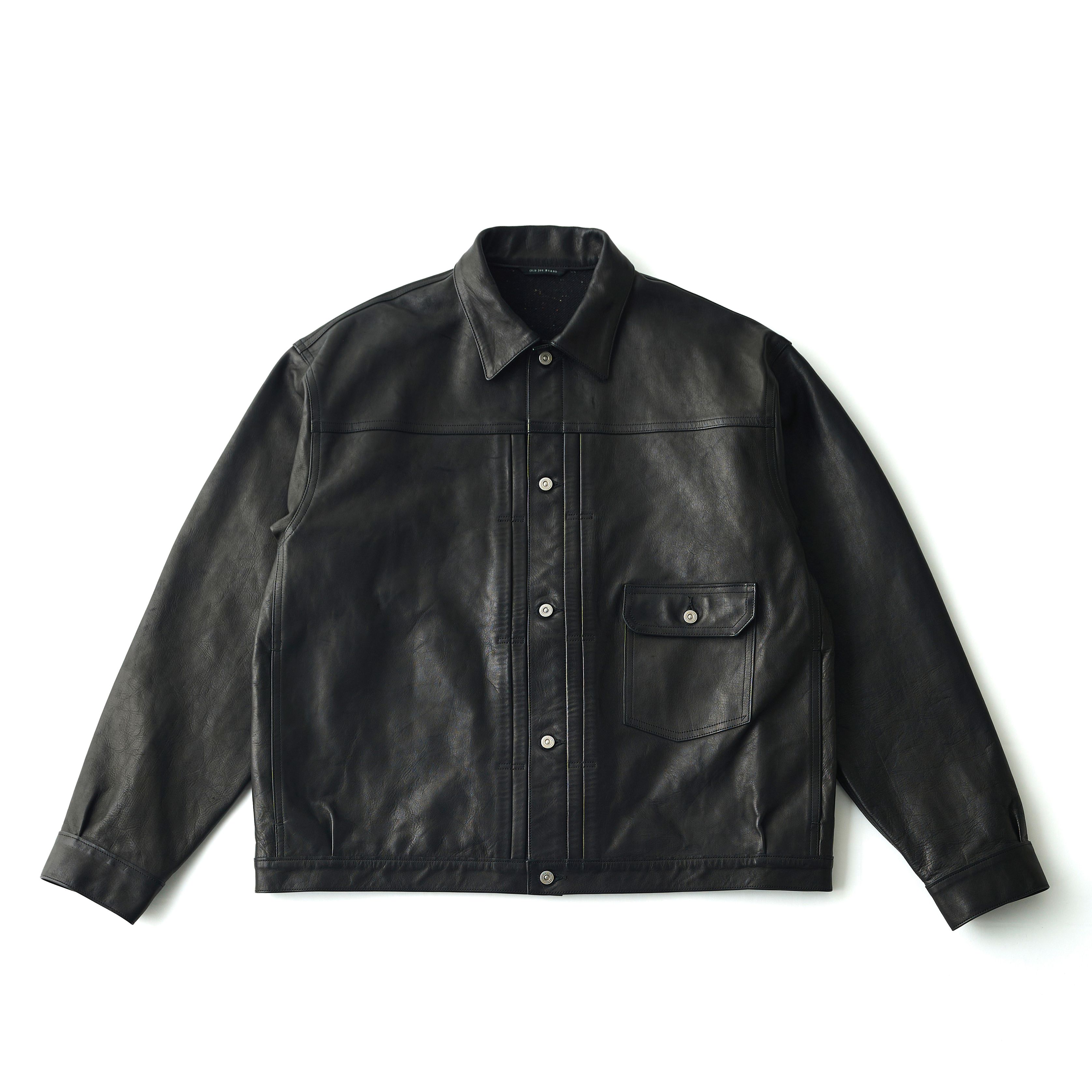 PATINA HORSE-HIDE RIVETED JACKET