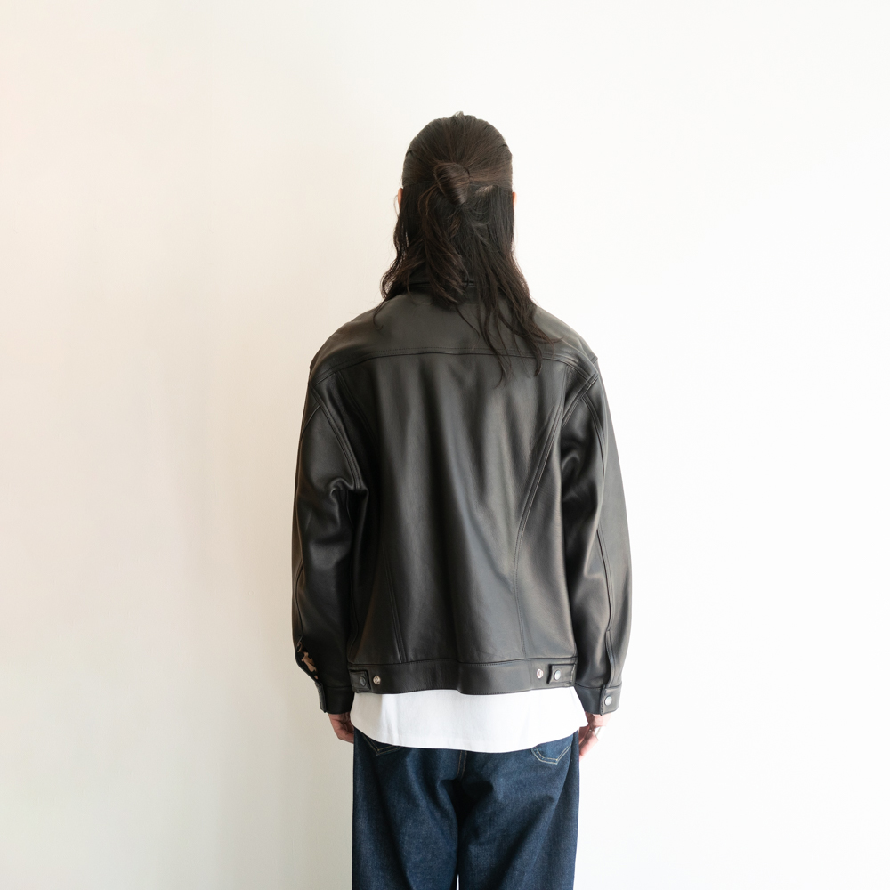 WACKO MARIA（ワコマリア）LEATHER TRUCKER JACKET WACKO MARIA ONLINE STORE
