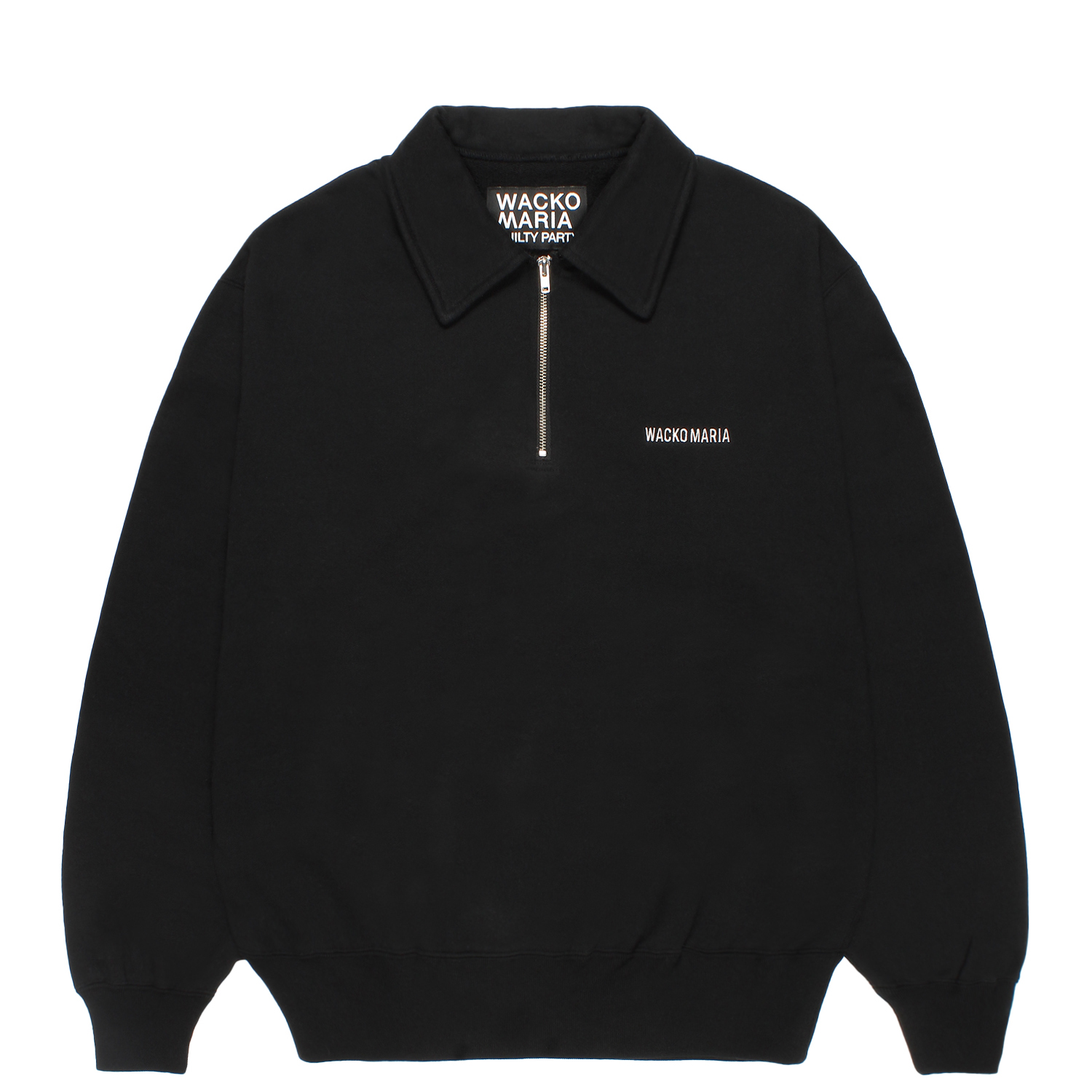HEAVY WEIGHT PULLOVER HARF ZIP SWEAT SHIRT